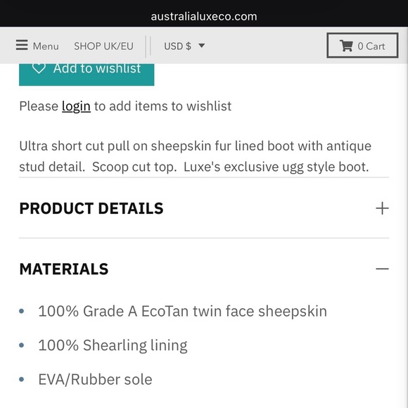 Australia Luxe Collective Angel Ultra Short Boots - Windsor - Picture 4 of 5